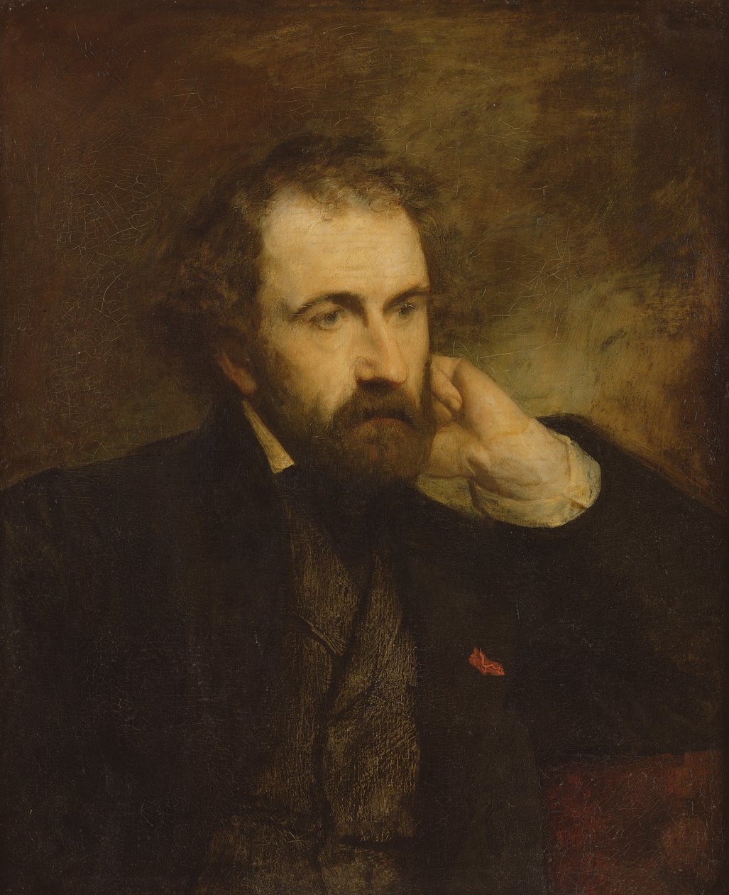 Portrait of Paul Chenavard (1807-95) by Gustave Ricard