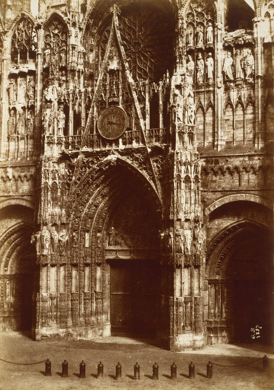 Rheims Cathedral by Gustave de Beaucorps