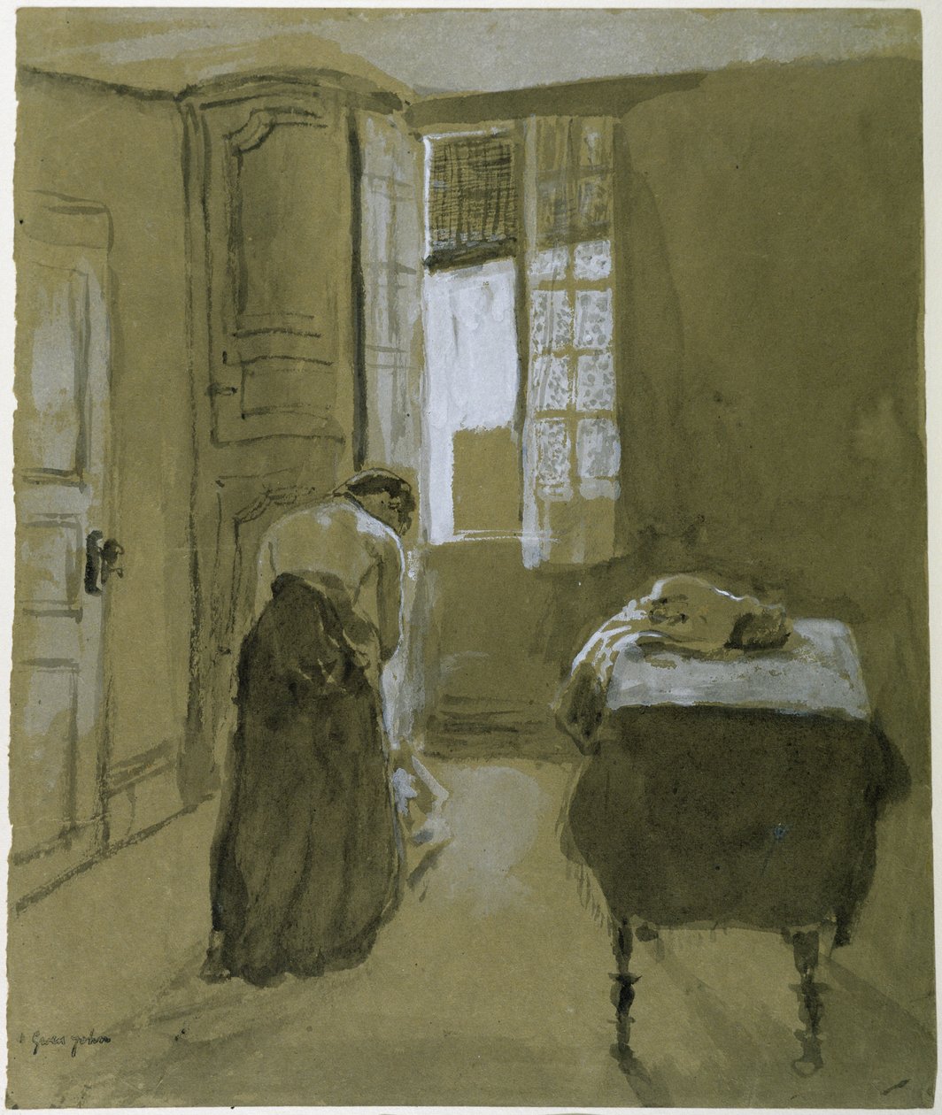 Woman Dressing by Gwen John