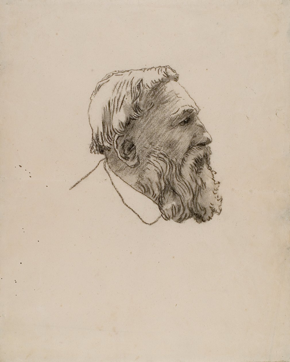 Head of Rodin by Gwen John