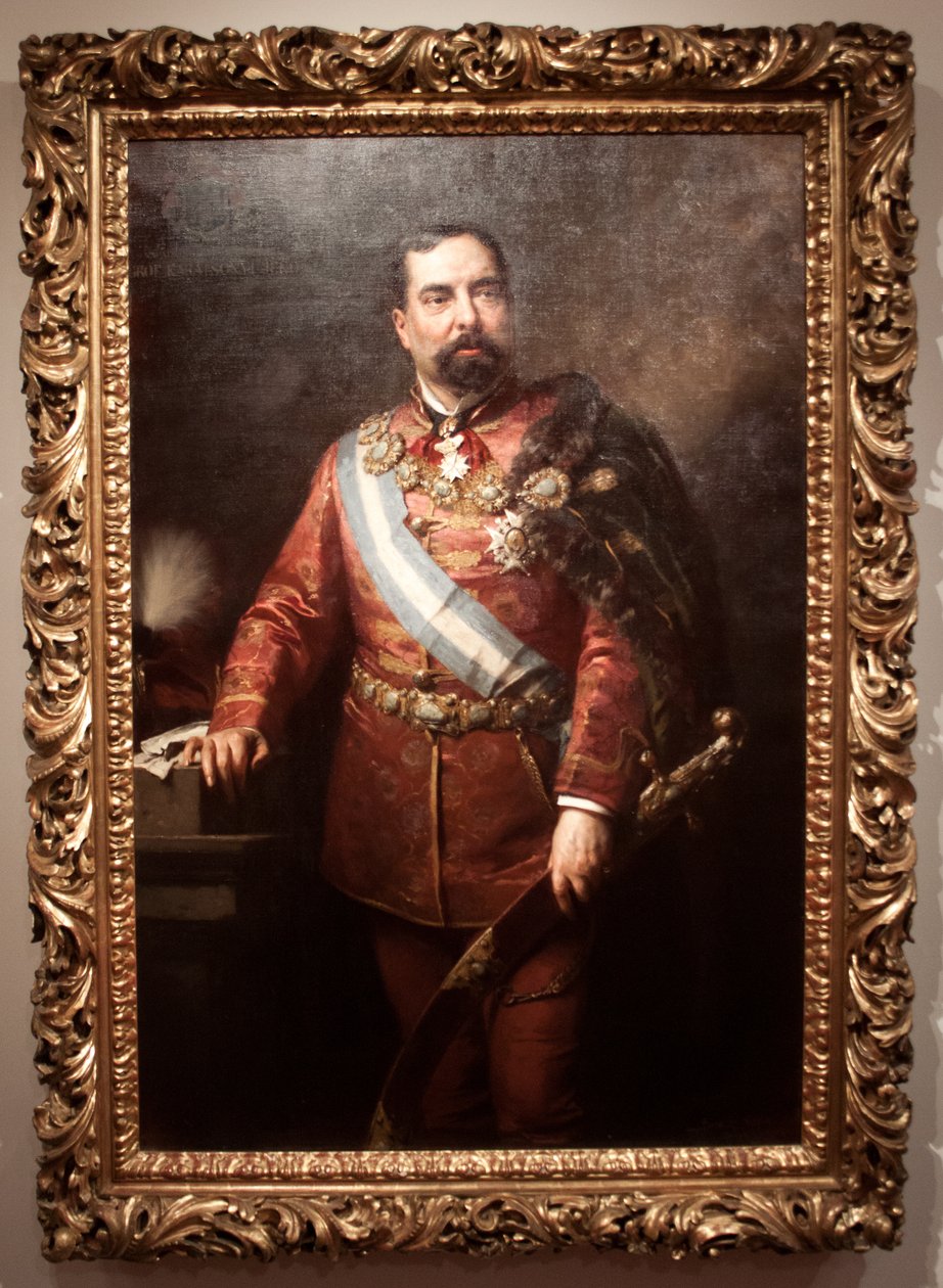 Portrait of Jeno Karatsonyi by Gyula Benczúr