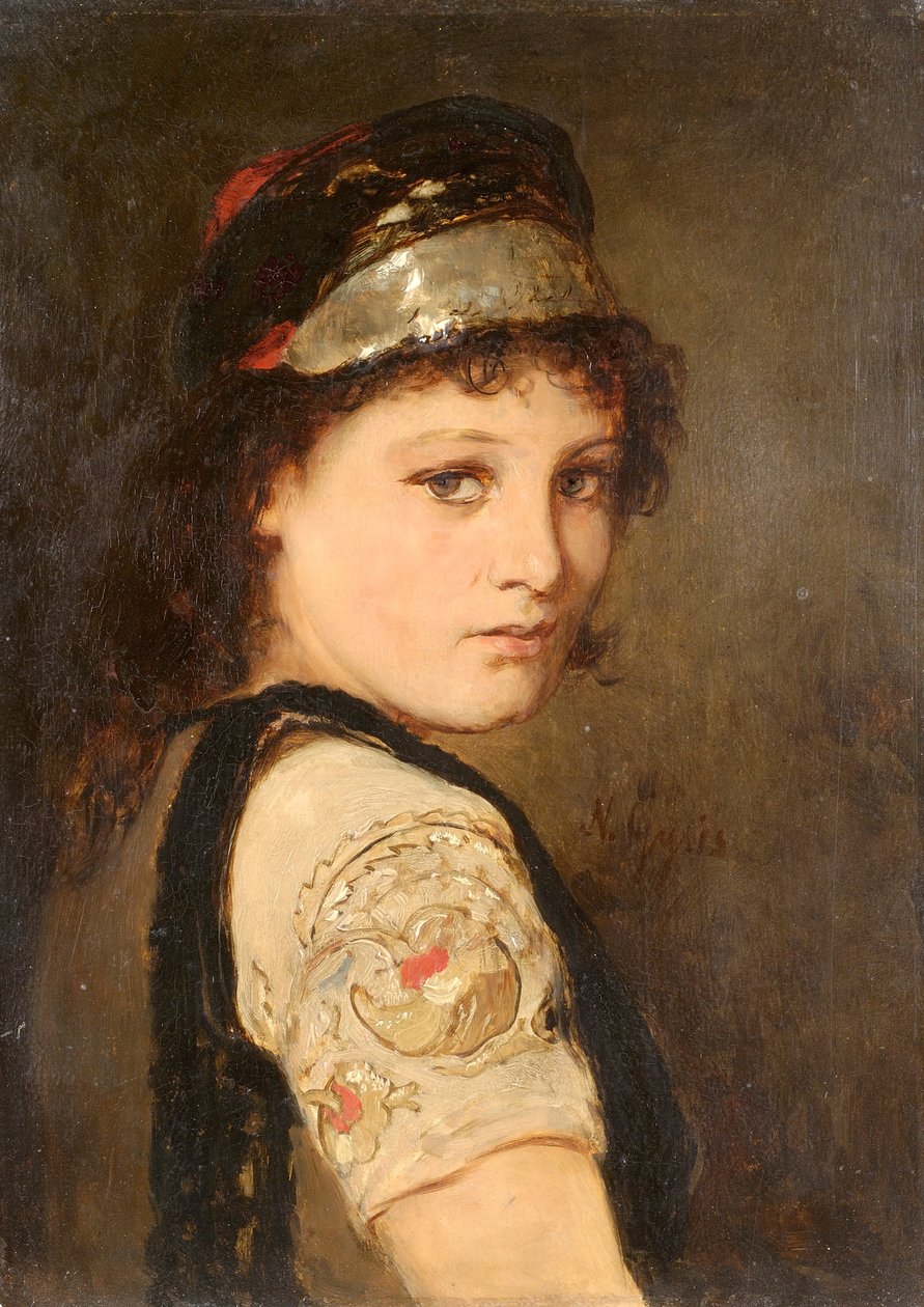 Girl from Megara by Gyzis Nikolaos