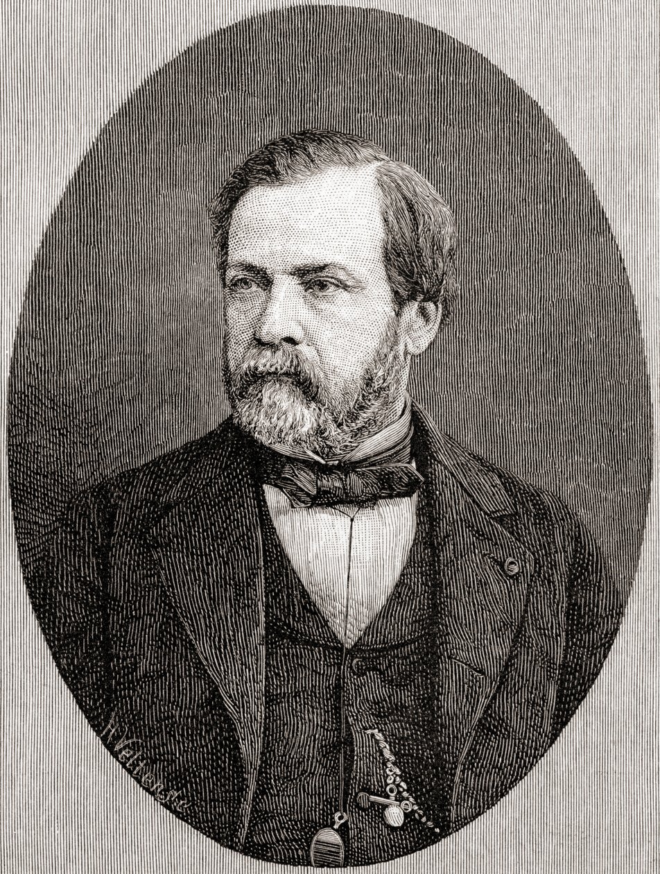 Louis Pasteur, from The Century Illustrated Monthly Magazine, published 1884 by H. Velten