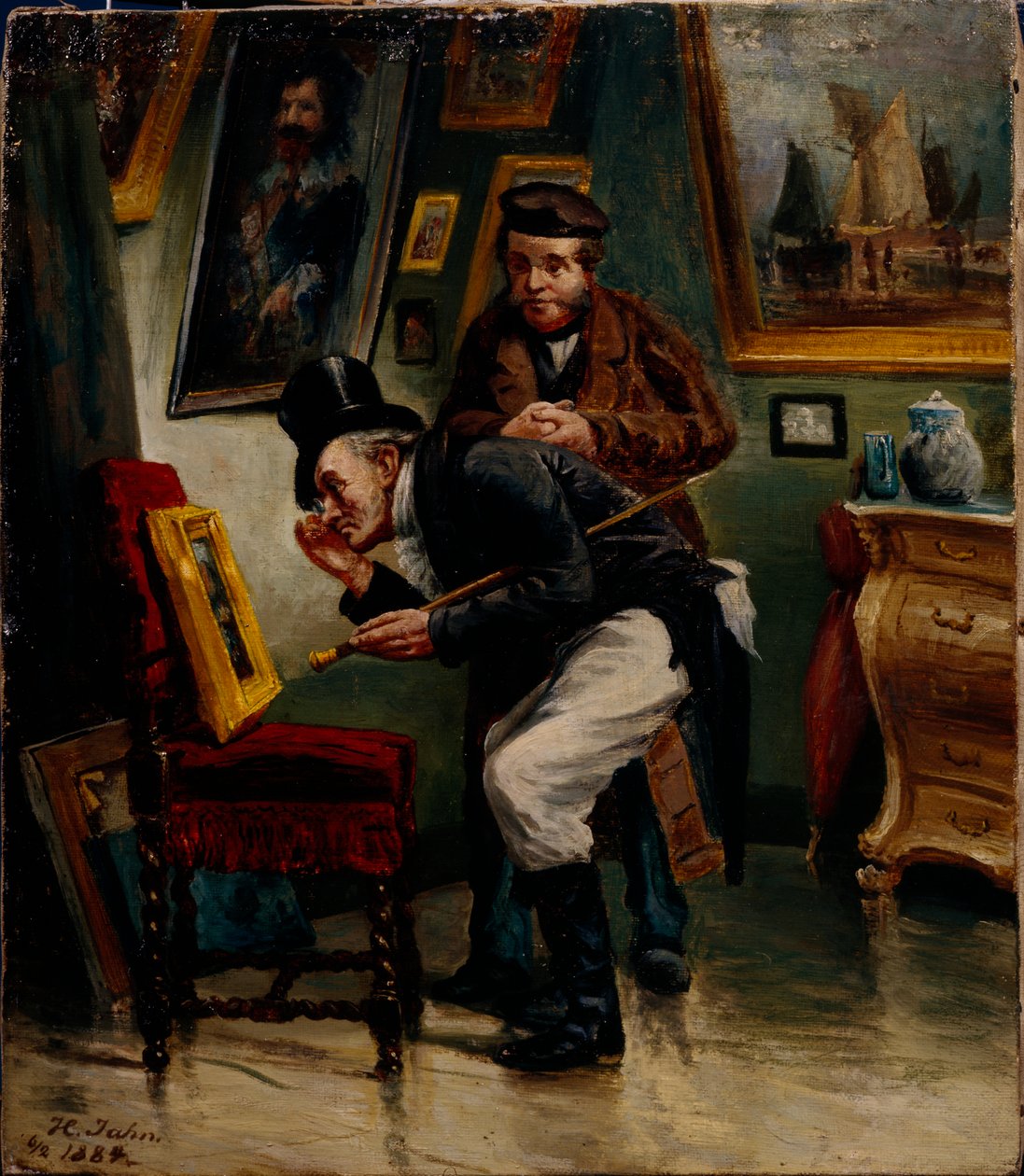 The Art Dealer by H. Jahn
