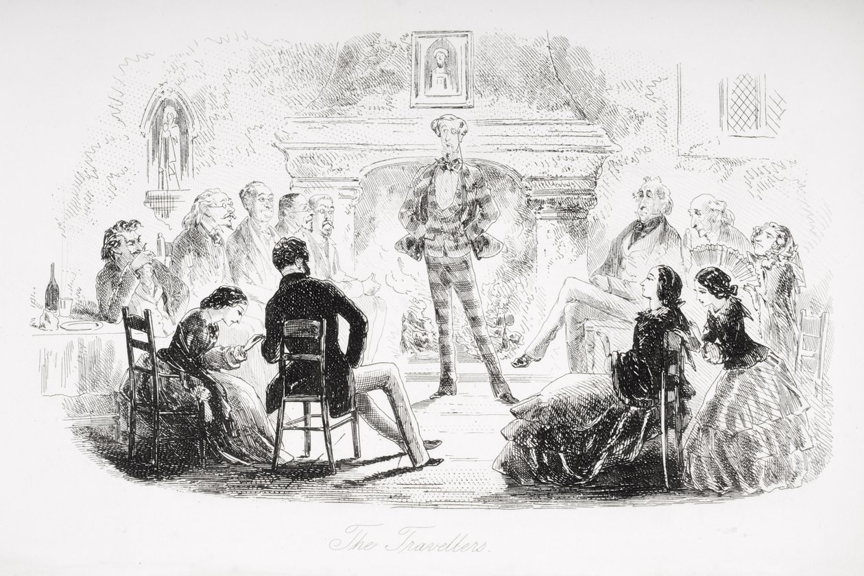 The Travellers, illustration from 