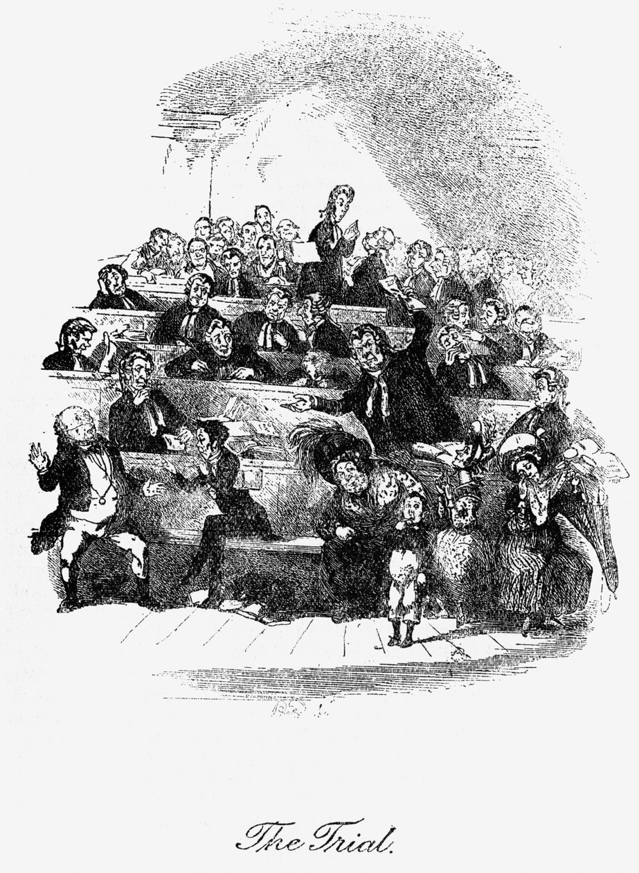 The Pickwick Papers by Hablot Knight Browne