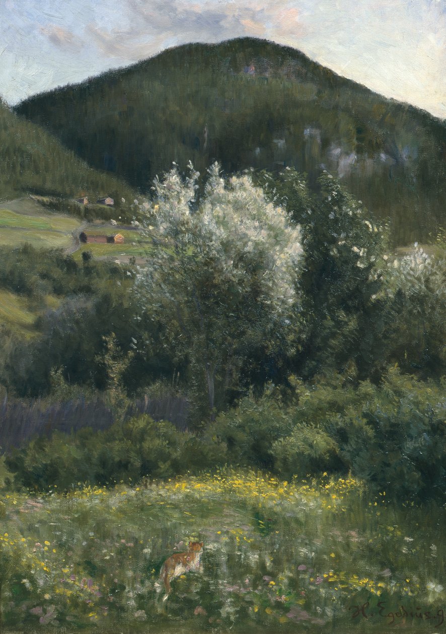 Bird Cherry by Halfdan Egedius