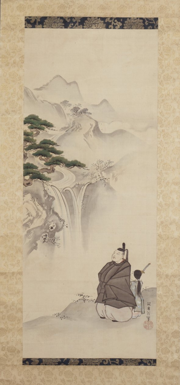 Building Poetry by Hanabusa Itcho