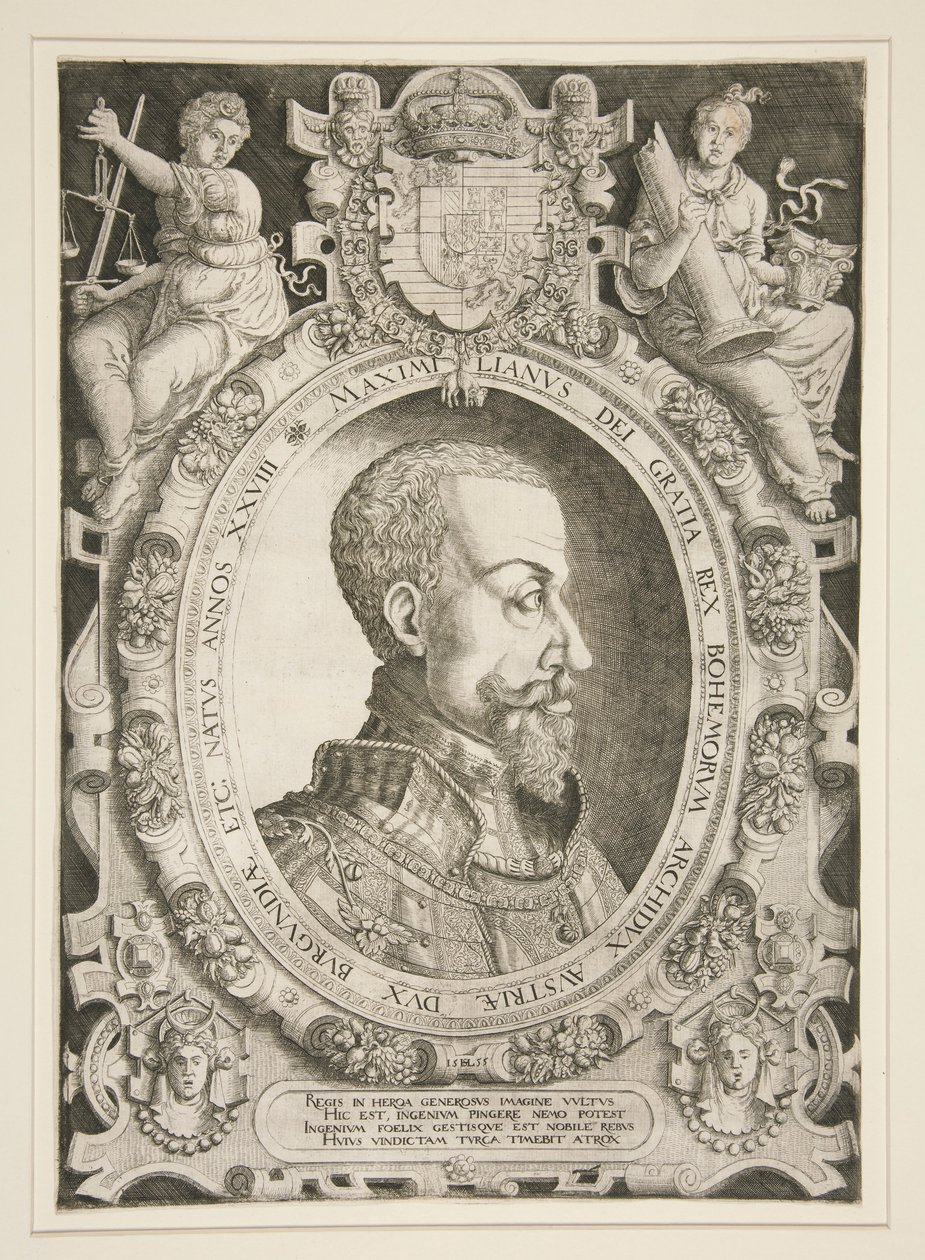 Portrait of Maximilian II (Habsburg) by Hanns Lautensack