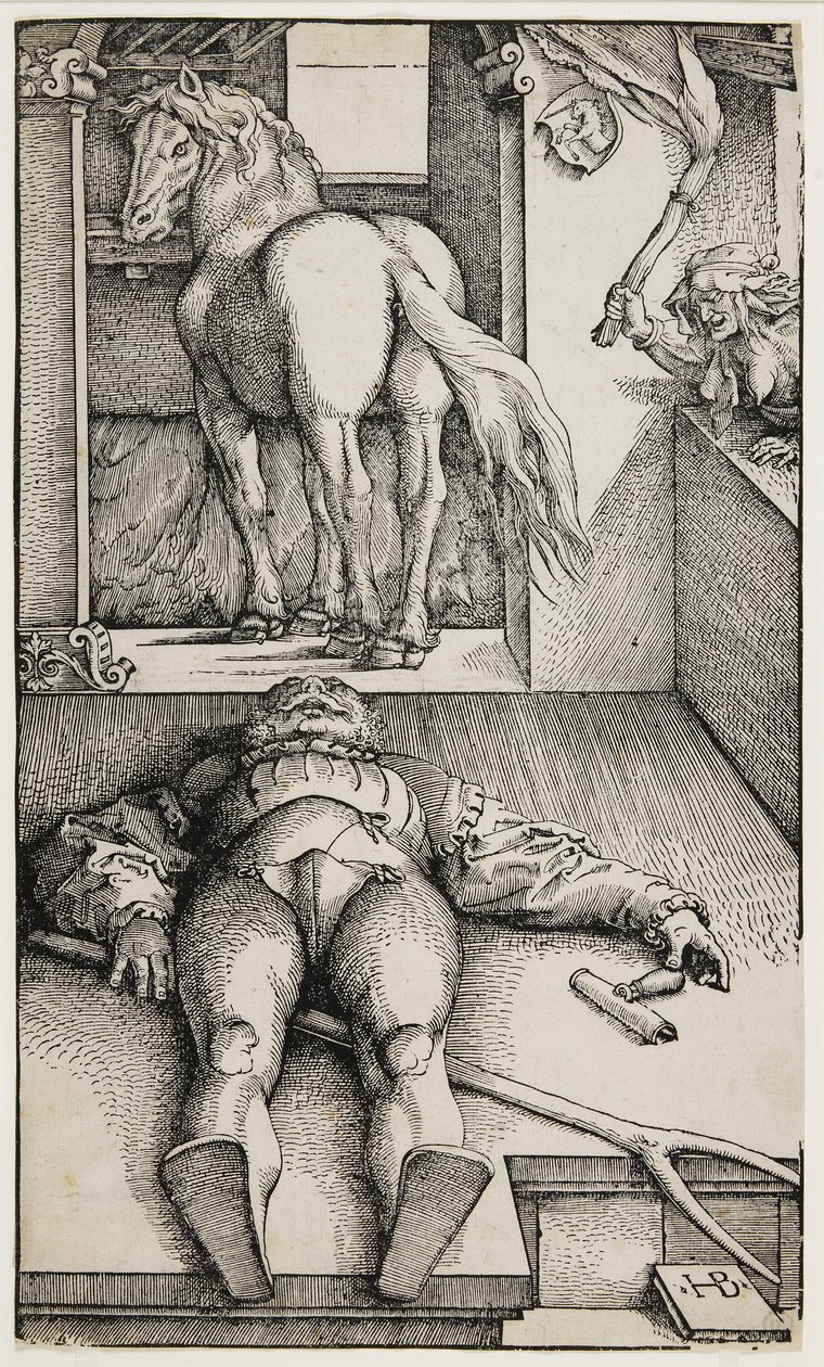 Bewitched Groom by Hans Baldung Grien