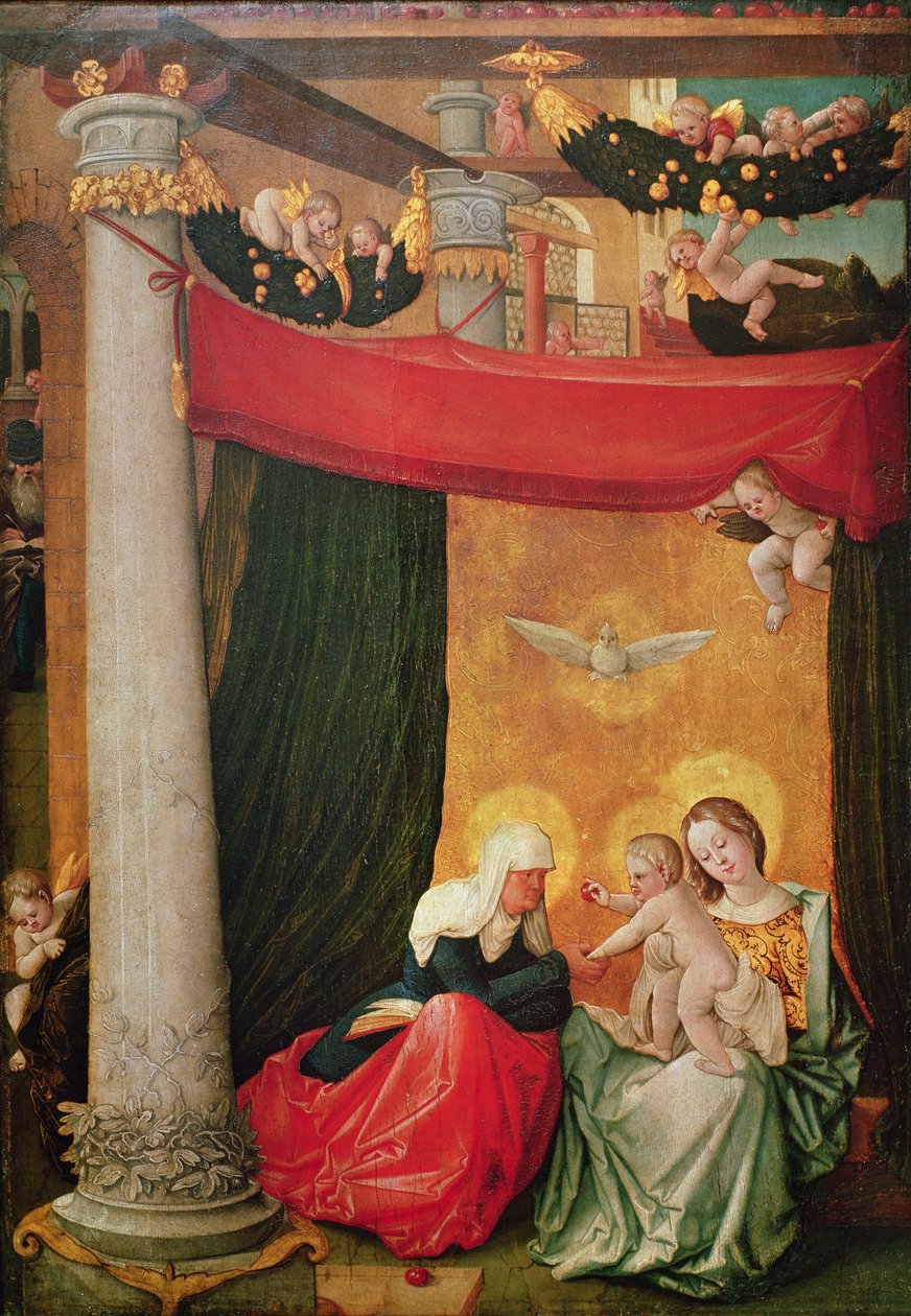 The Virgin and Child with St. Anne by Hans Baldung Grien