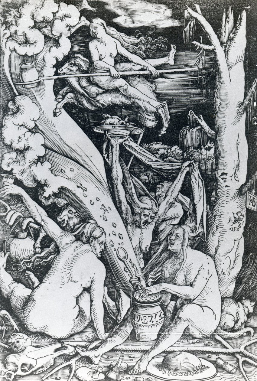 The Witches at the Sabbath by Hans Baldung Grien
