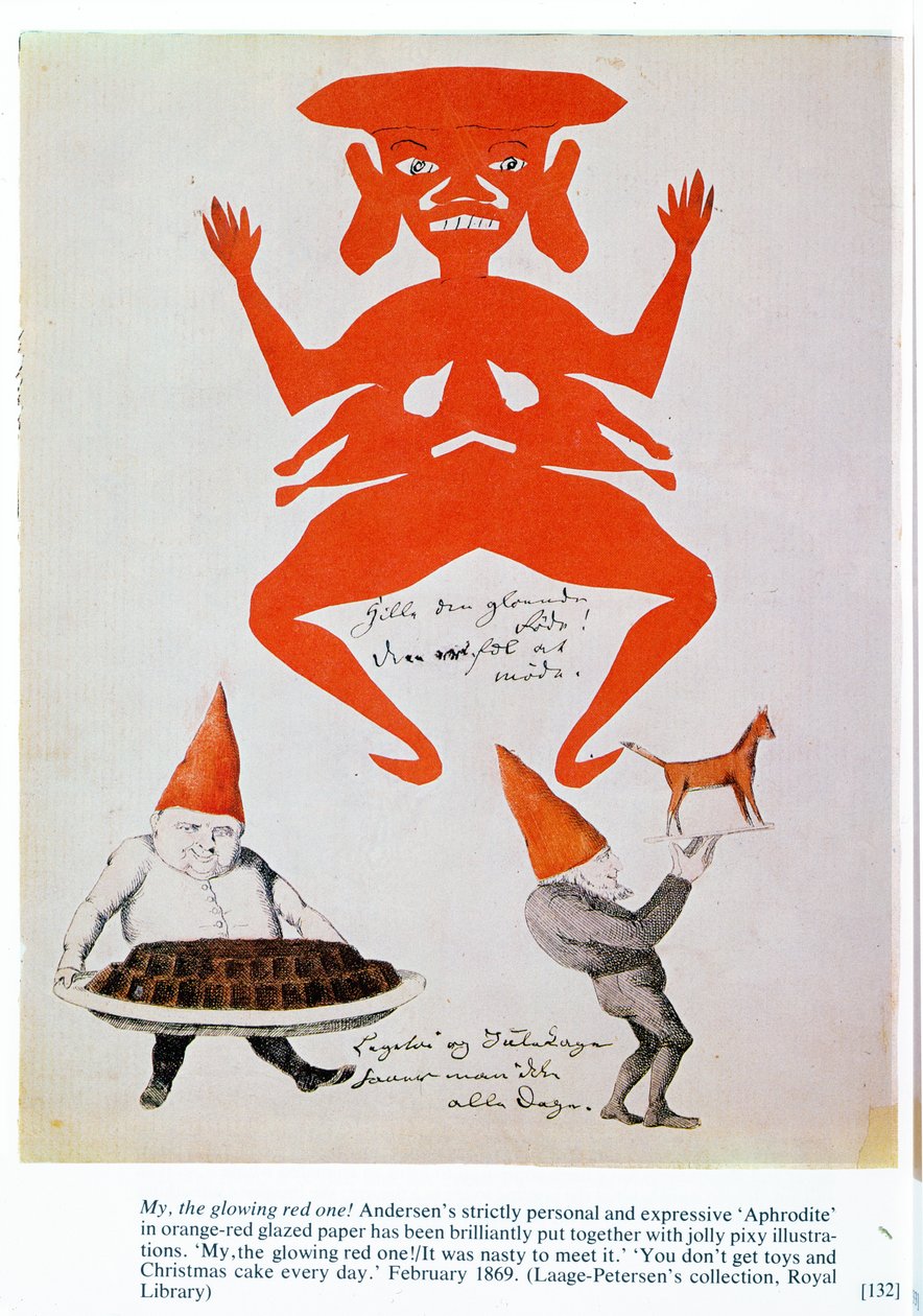 My, the glowing red one! by Hans Christian Andersen