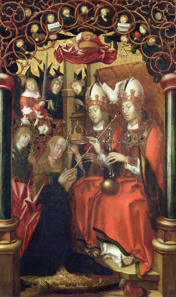 The Crowning of the Virgin Mary by Hans Fries