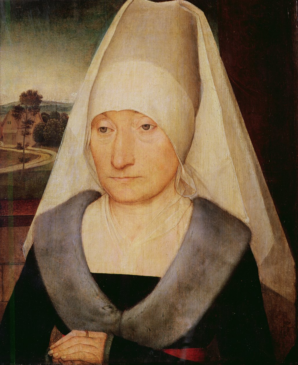 Portrait of an Old Woman by Hans Memling