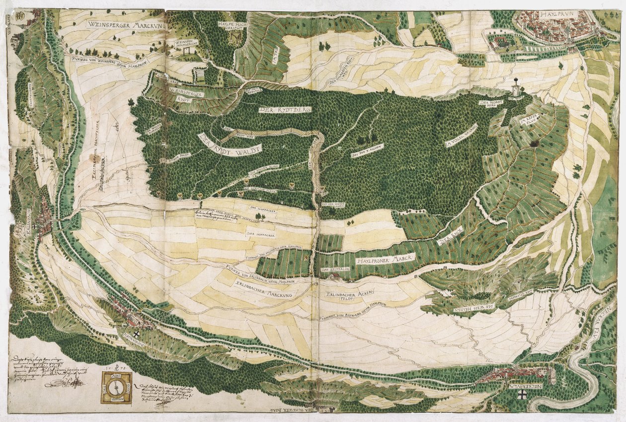 Territory of the Imperial City of Heilbronn by Hans Peter Eberlin