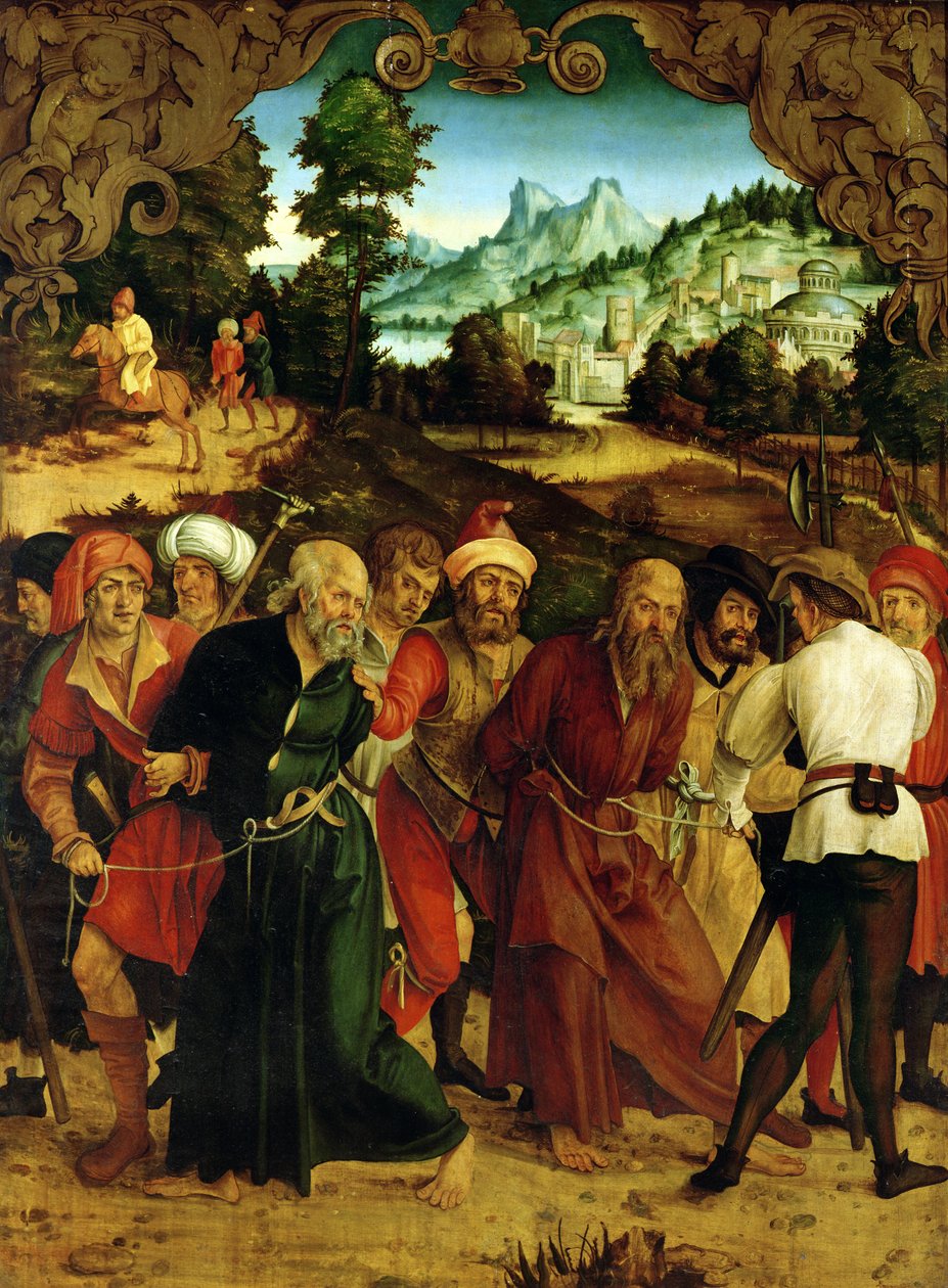 The Arrest of St. Peter and St. Paul (detail) by Hans Suess Kulmbach