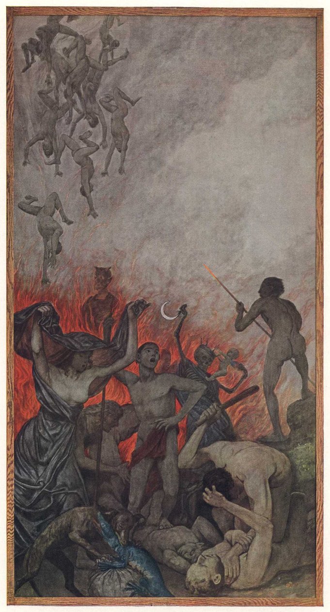 The Hell by Hans Thoma