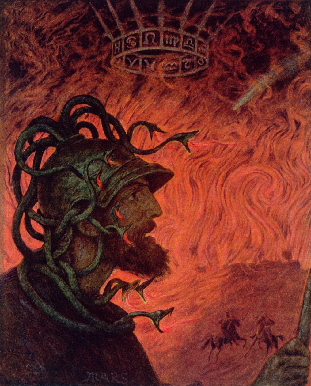 Mars, illustration from 
