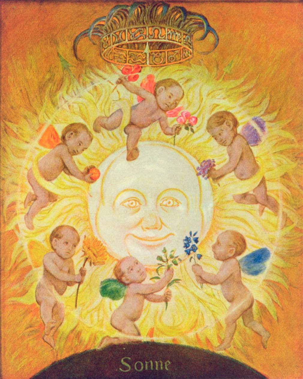 Sun, illustration from 