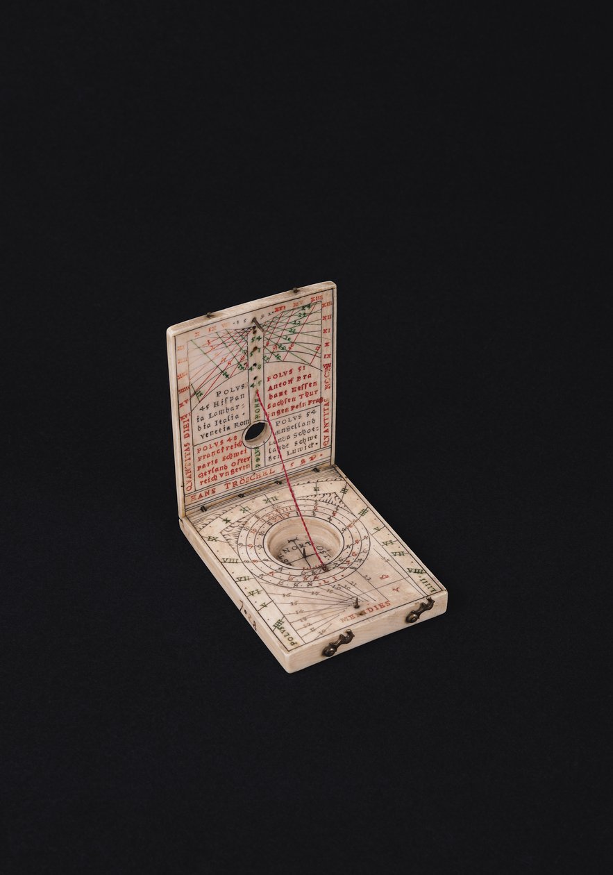 Pocket compass by Hans Troschel