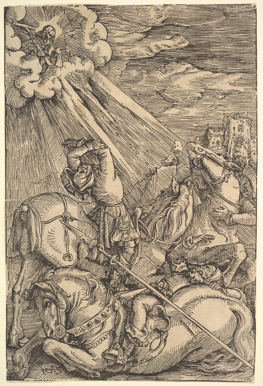 Conversion of Paul by Hans Baldung