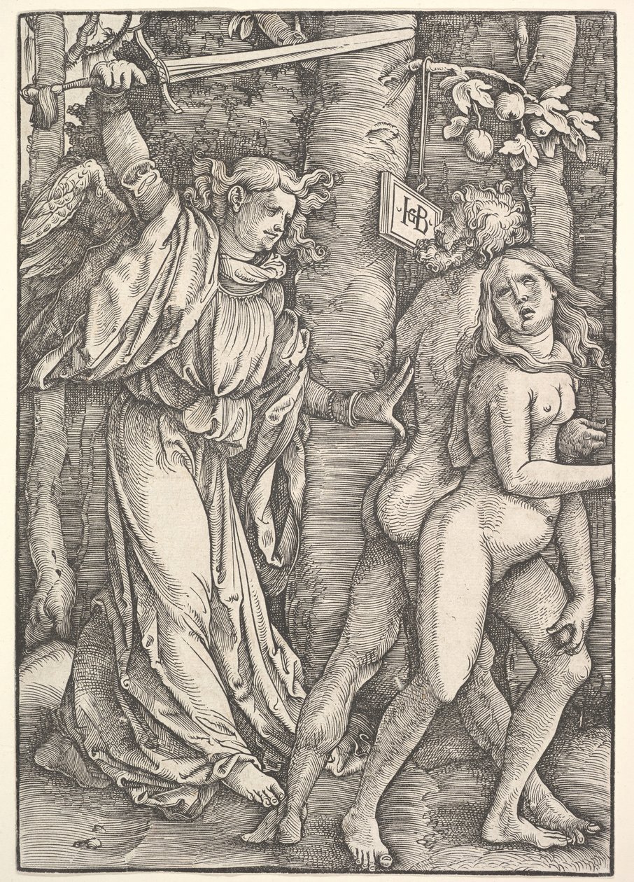 Expulsion from Paradise, 1514 by Hans Baldung