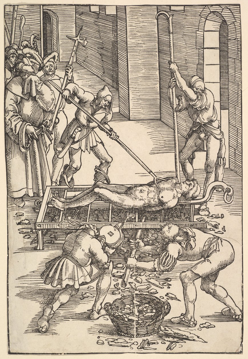Martyrdom of St. Lawrence by Hans Baldung
