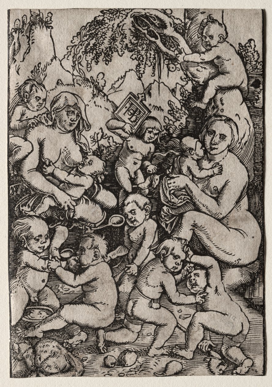The Two Mothers by Hans Baldung