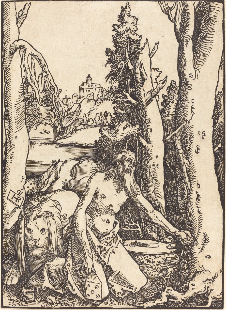 Saint Jerome in the Desert by Hans Baldung Grien