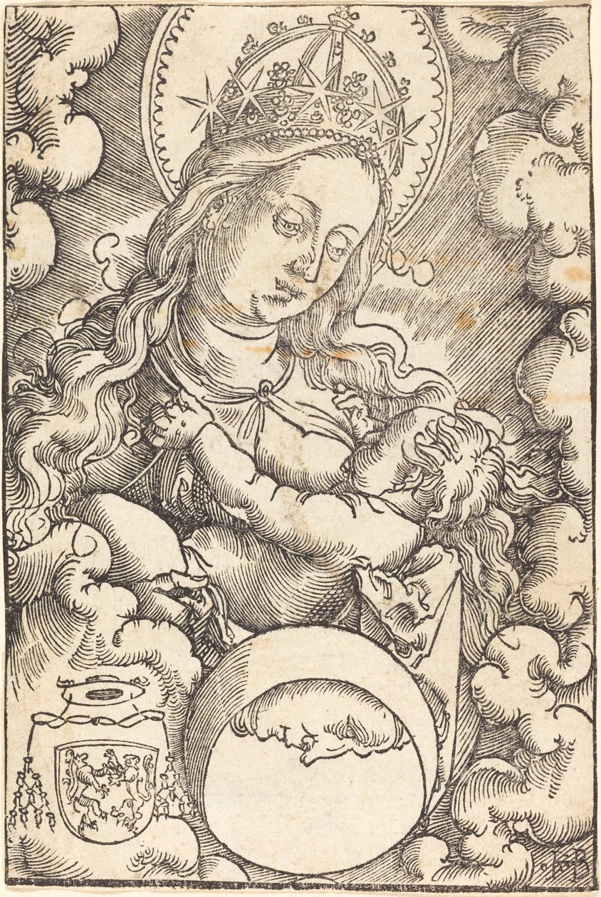 Virgin and Child in the Clouds by Hans Baldung Grien