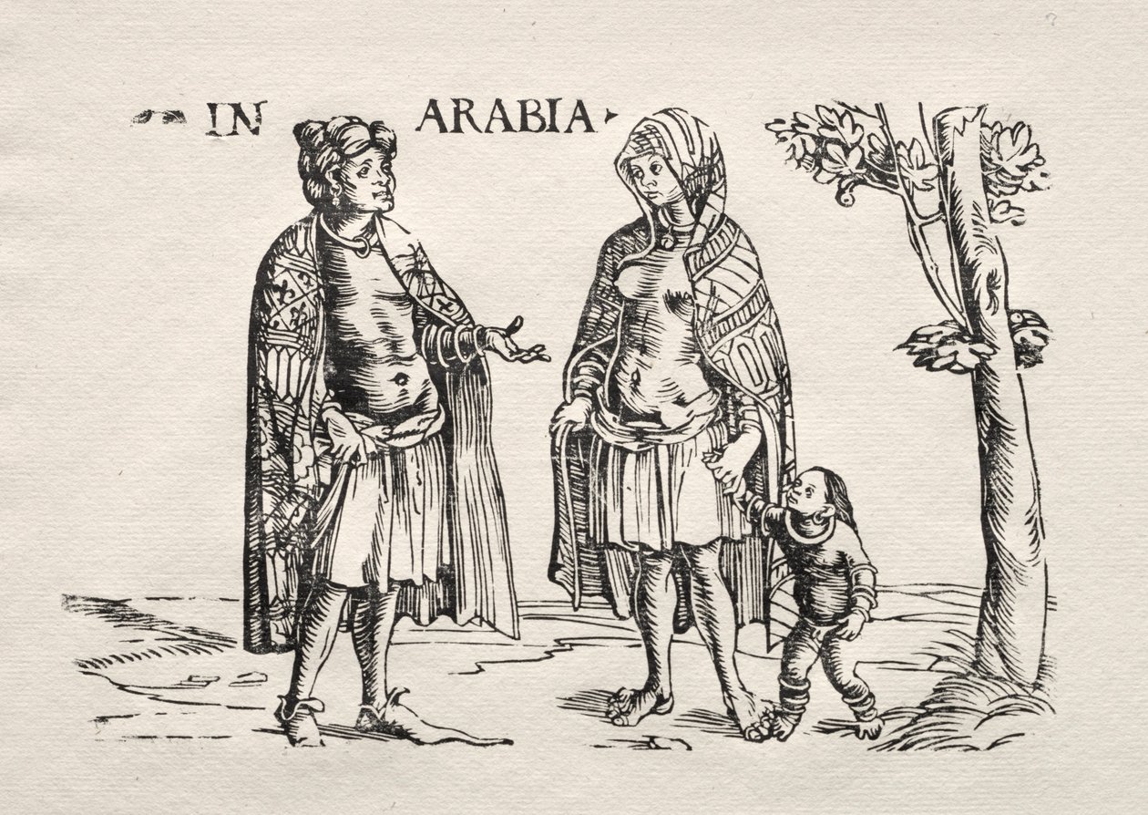 Natives of Arabia and the Indies by Hans Burgkmair