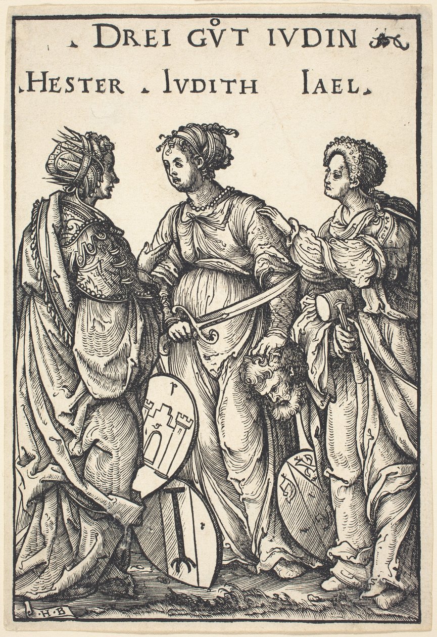 Hester, Judith and Jael by Hans Burgkmair I