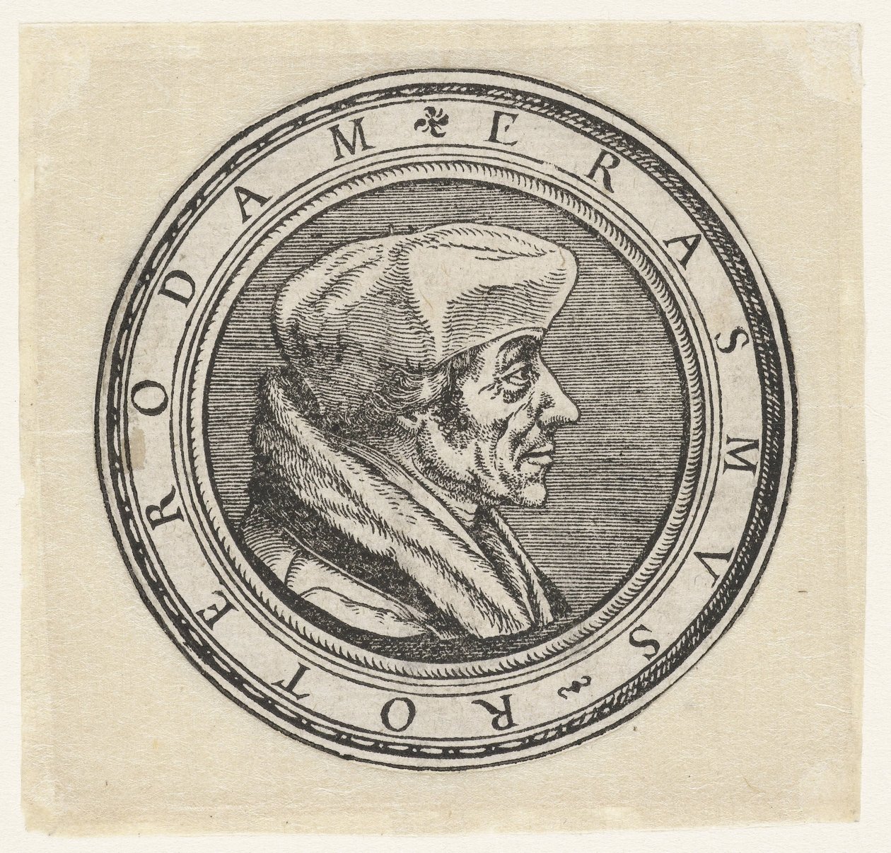 Portrait of Erasmus by Hans Holbein (II)
