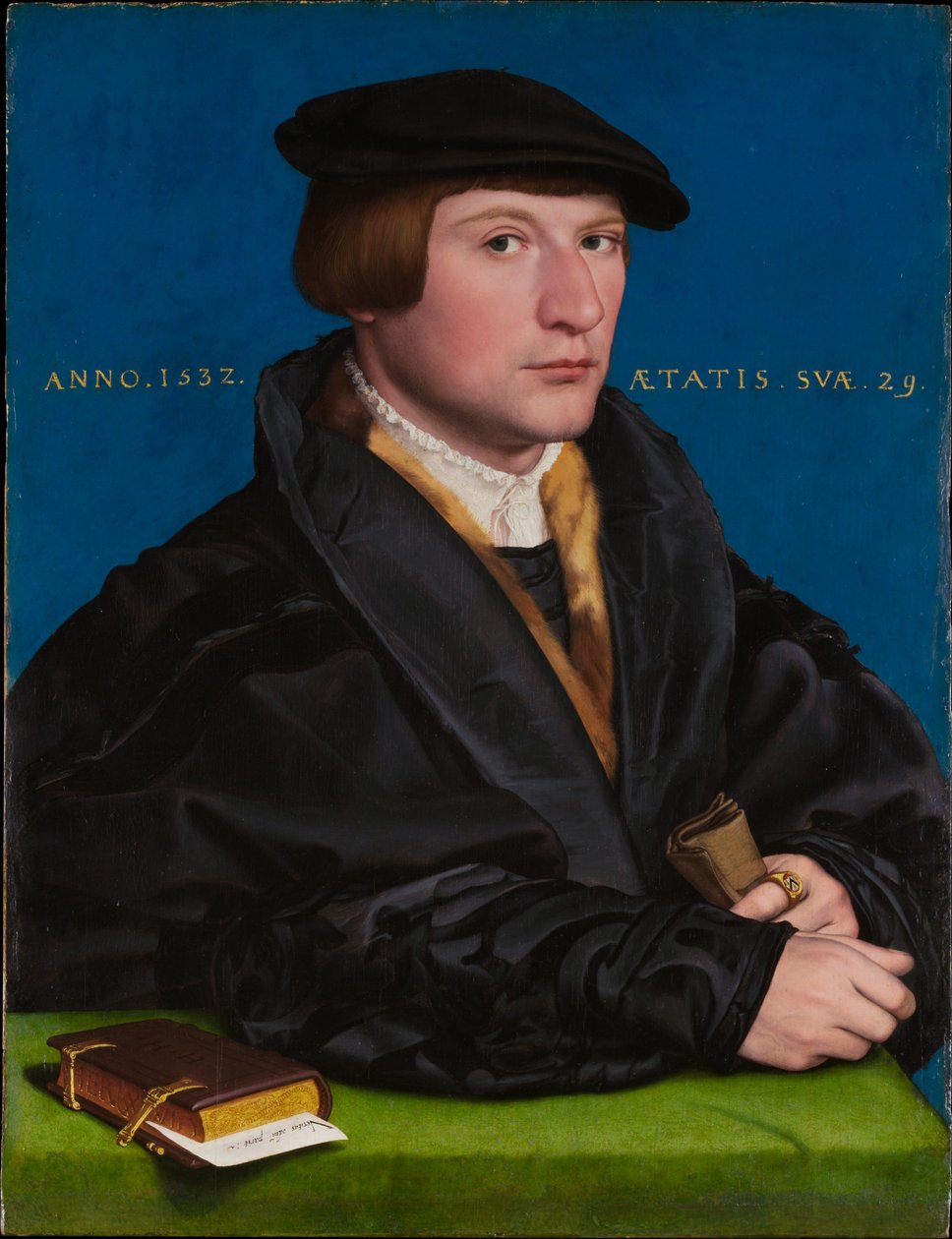 Portrait of a Member of the Wedigh Family by Hans Holbein
