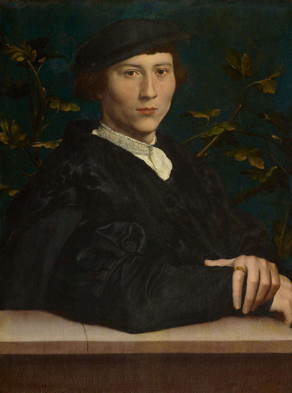 Derich Born (1510?-1549) by Hans Holbein the Younger