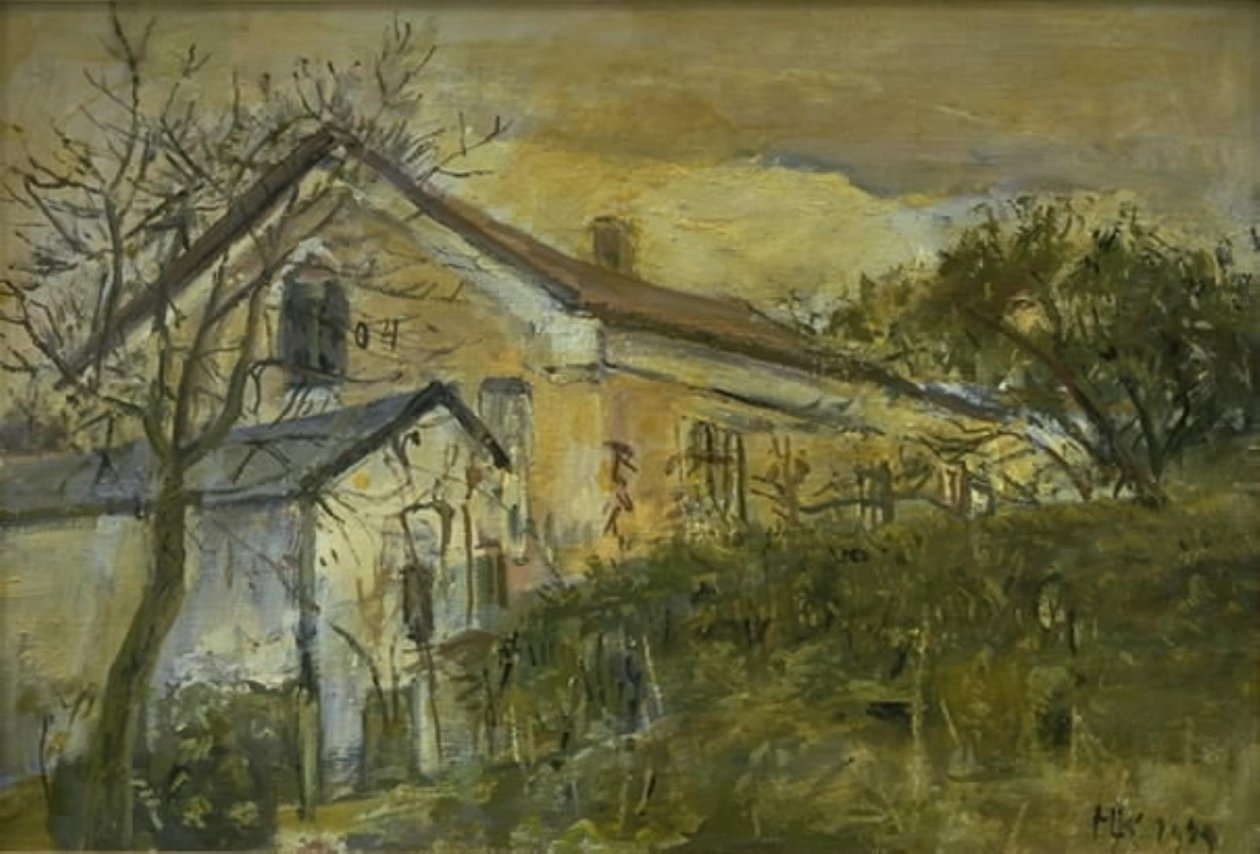 The Assembly House in Slagslunde by Hans Knudsen
