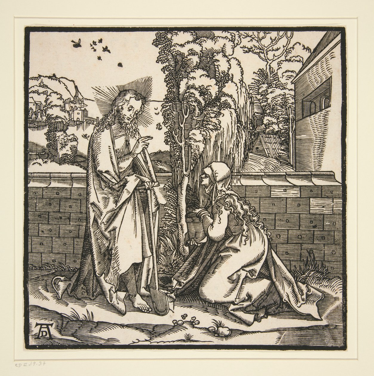 Christ and the Magdalene by Hans Leonard Schaufelein