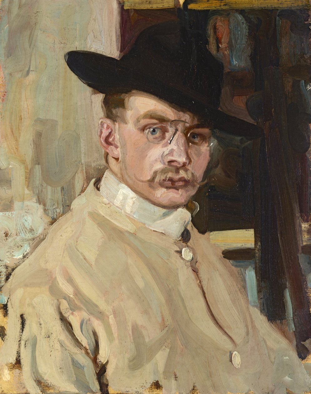 Self-Portrait by Hans Lesker