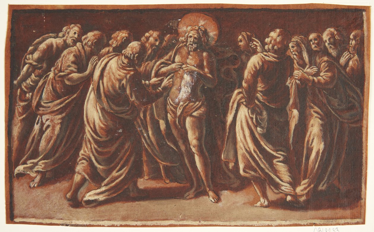 Jesus Appearing to the Apostles by Hans Leu d.Æ.