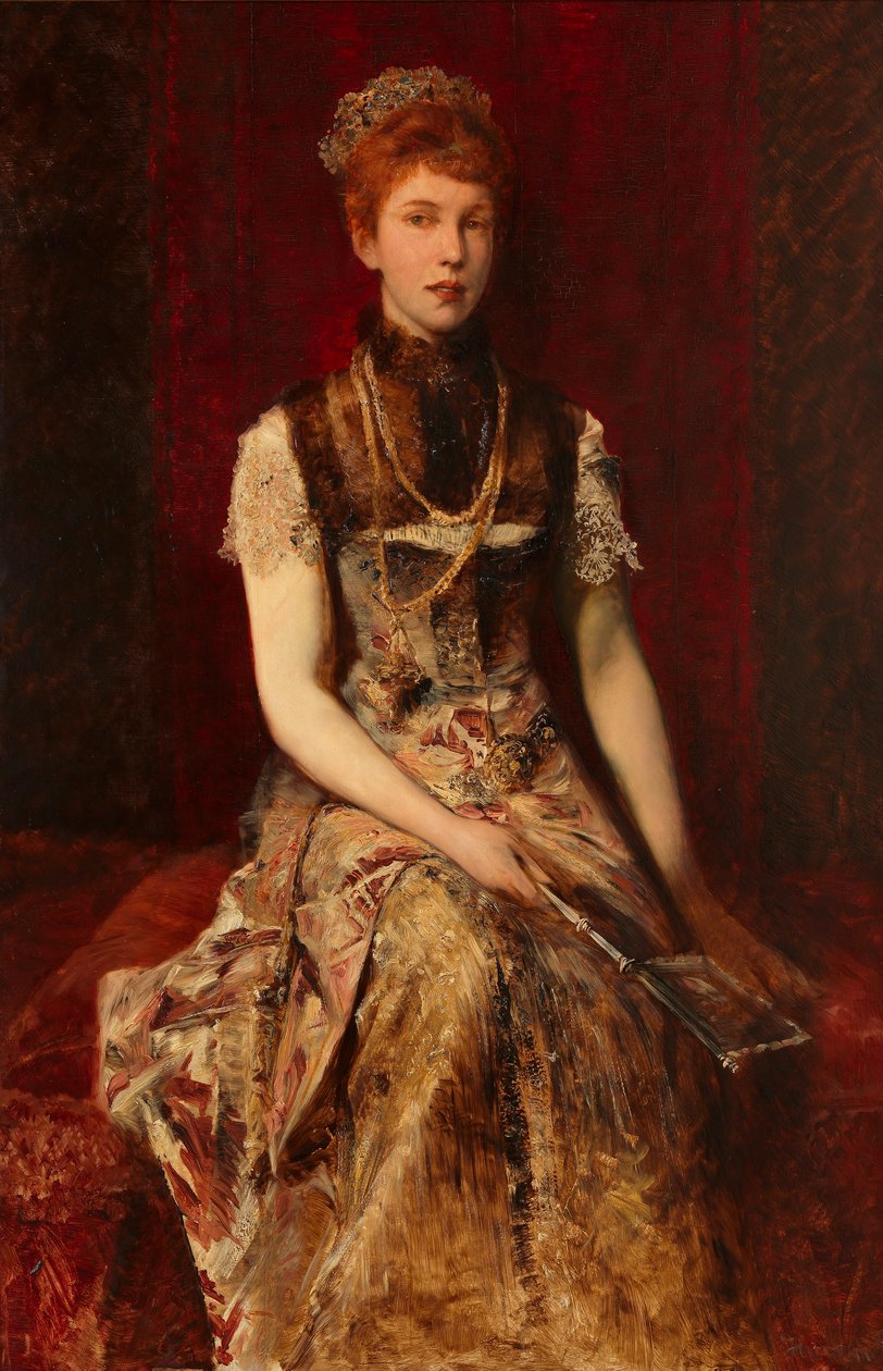 Dora Fournier-Gabillon by Hans Makart