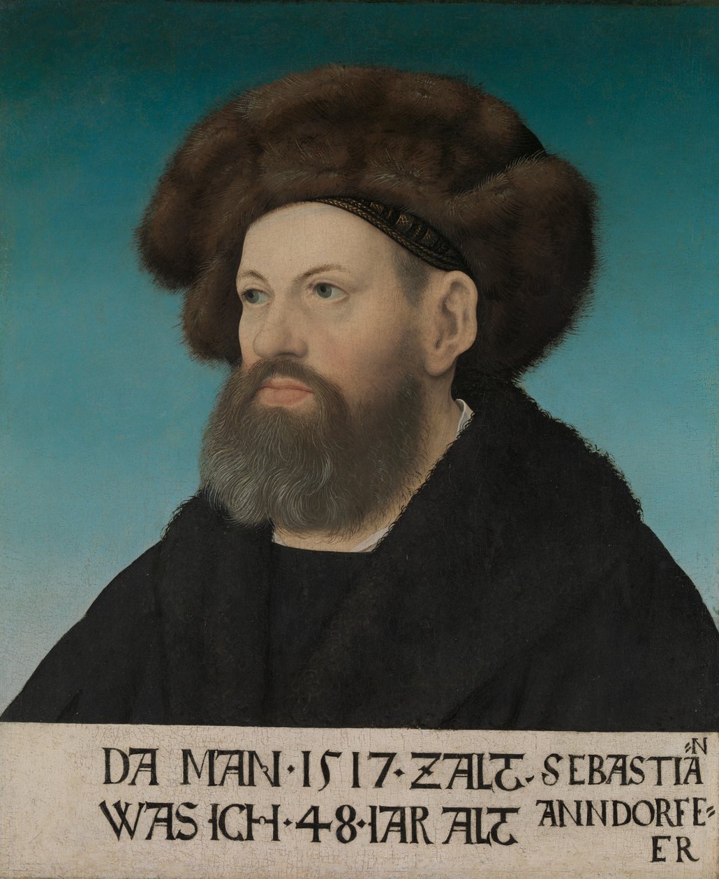 Sebastian Andorfer 1469-1537, 1517 by Hans Maler