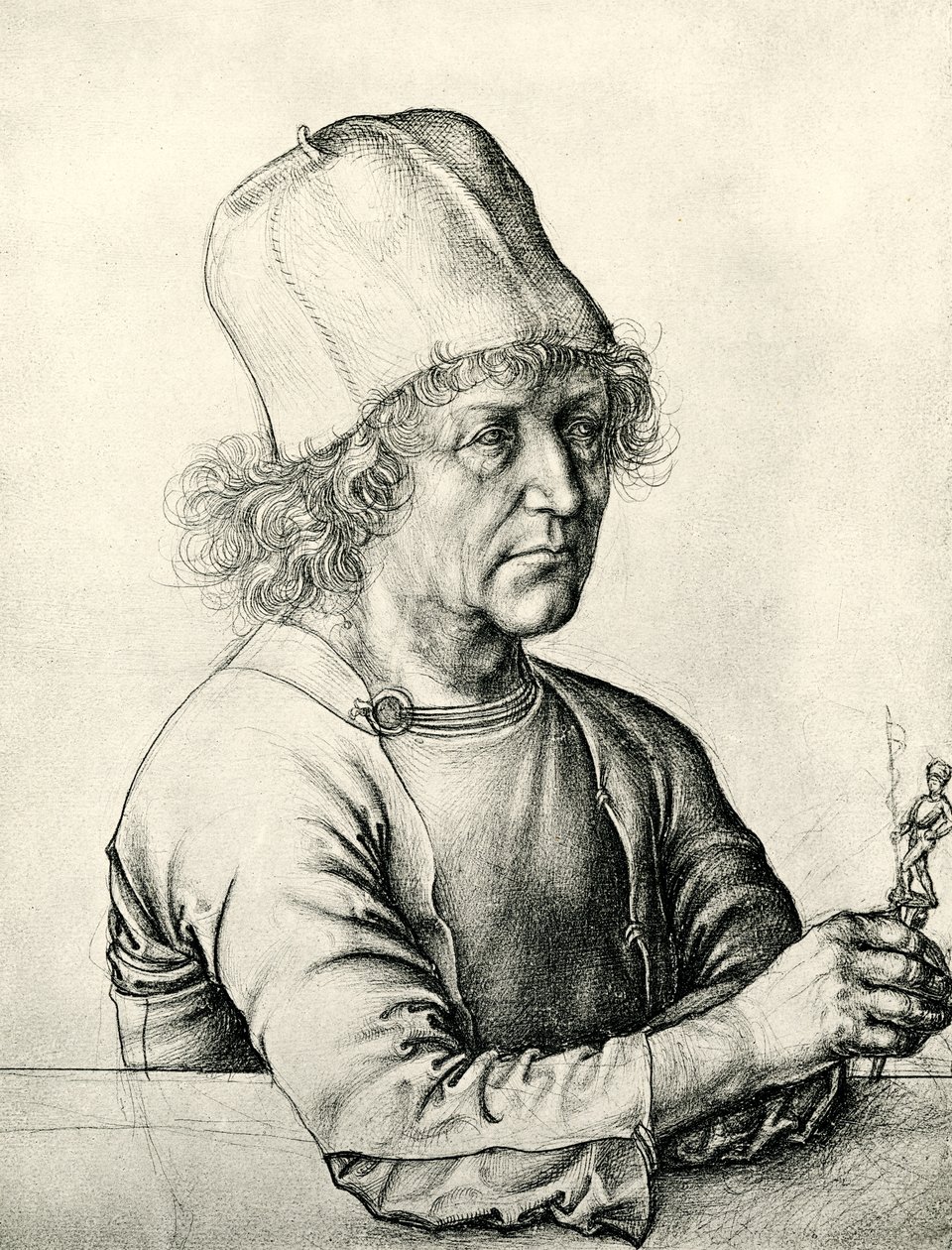 Portrait of a Goldsmith by Hans Memling