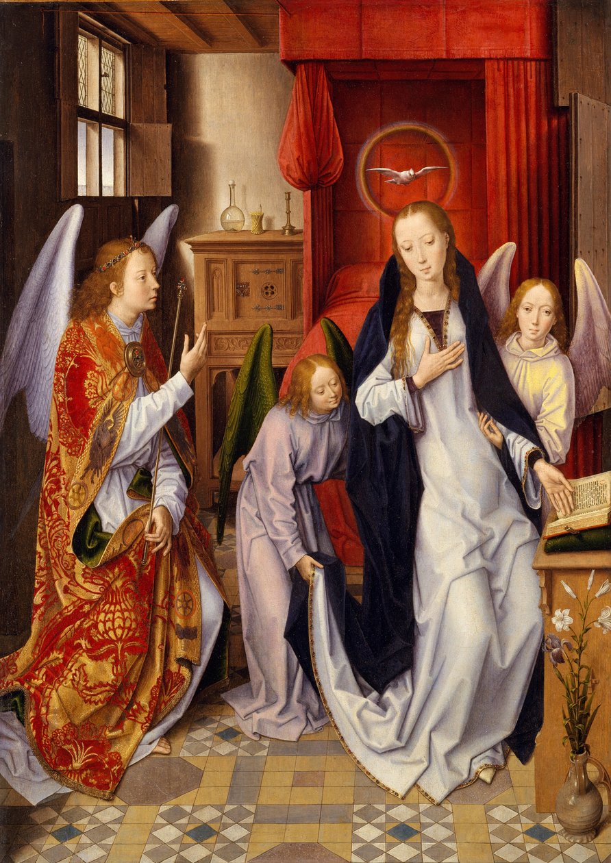 The Annunciation by Hans Memling