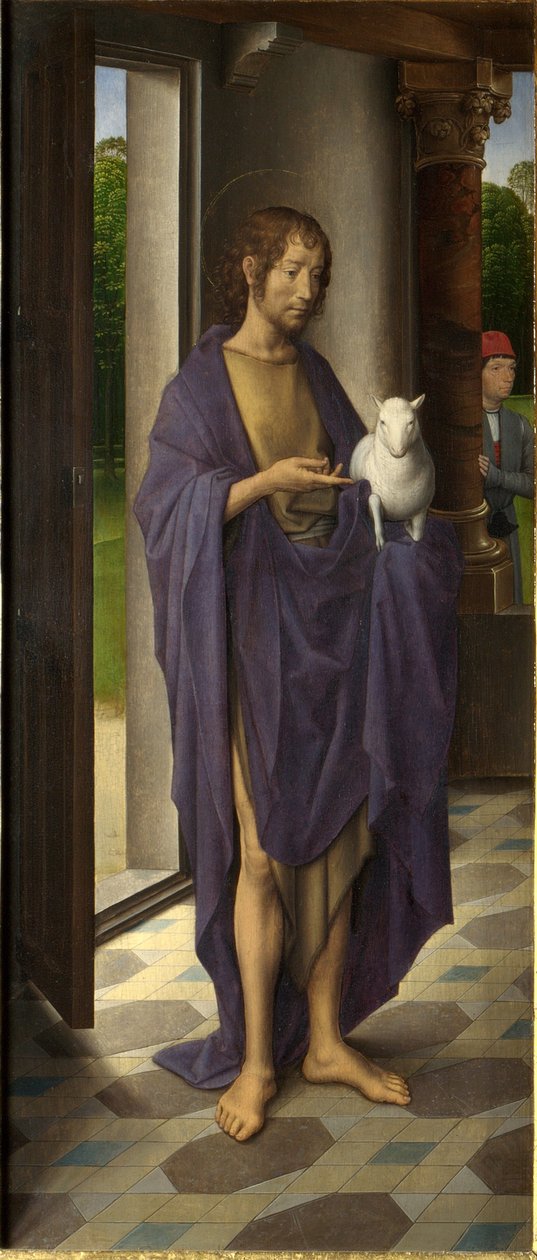 The Donne Triptych by Hans Memling