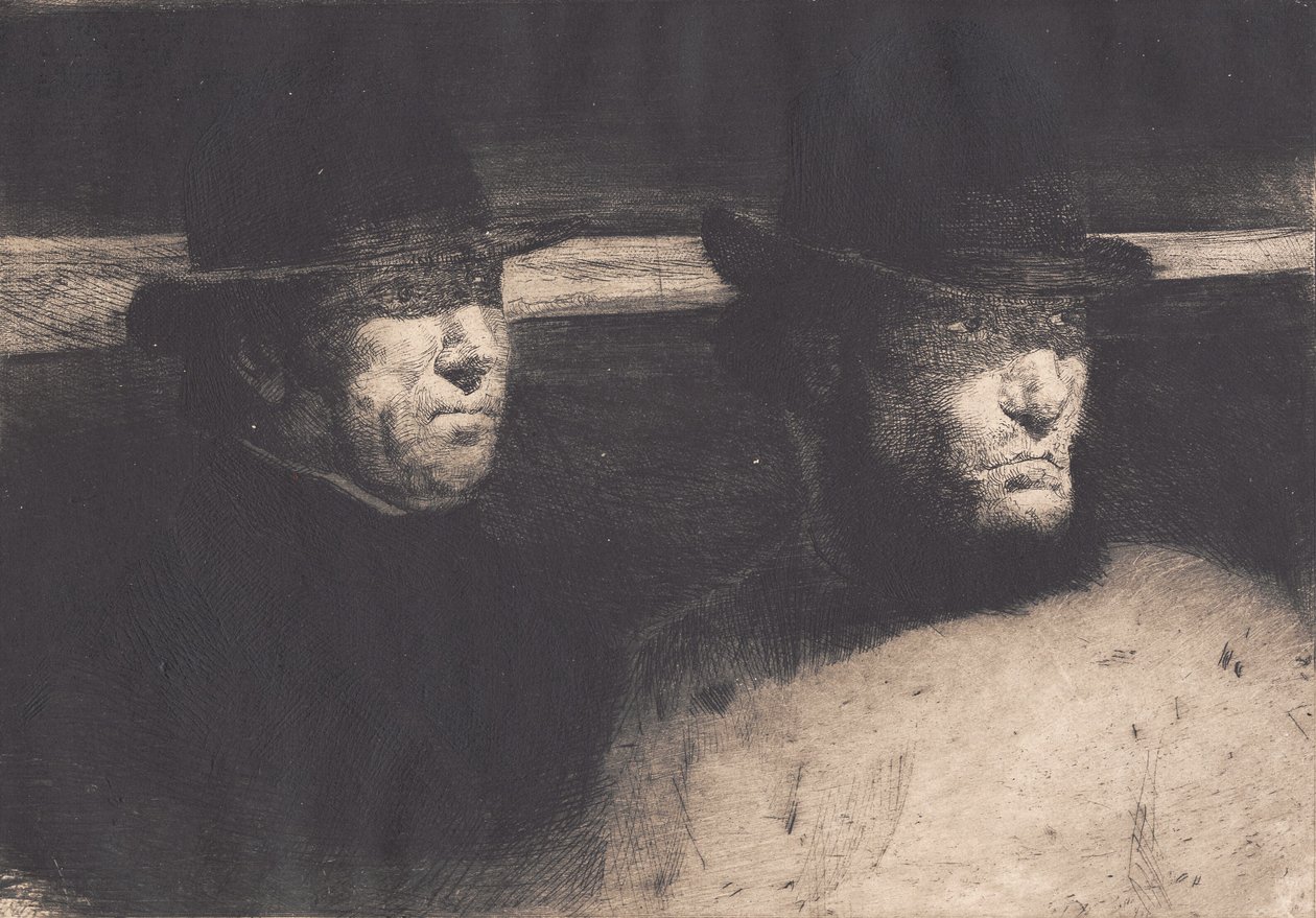 The Two Firemen by Hans Nikolaj Hansen