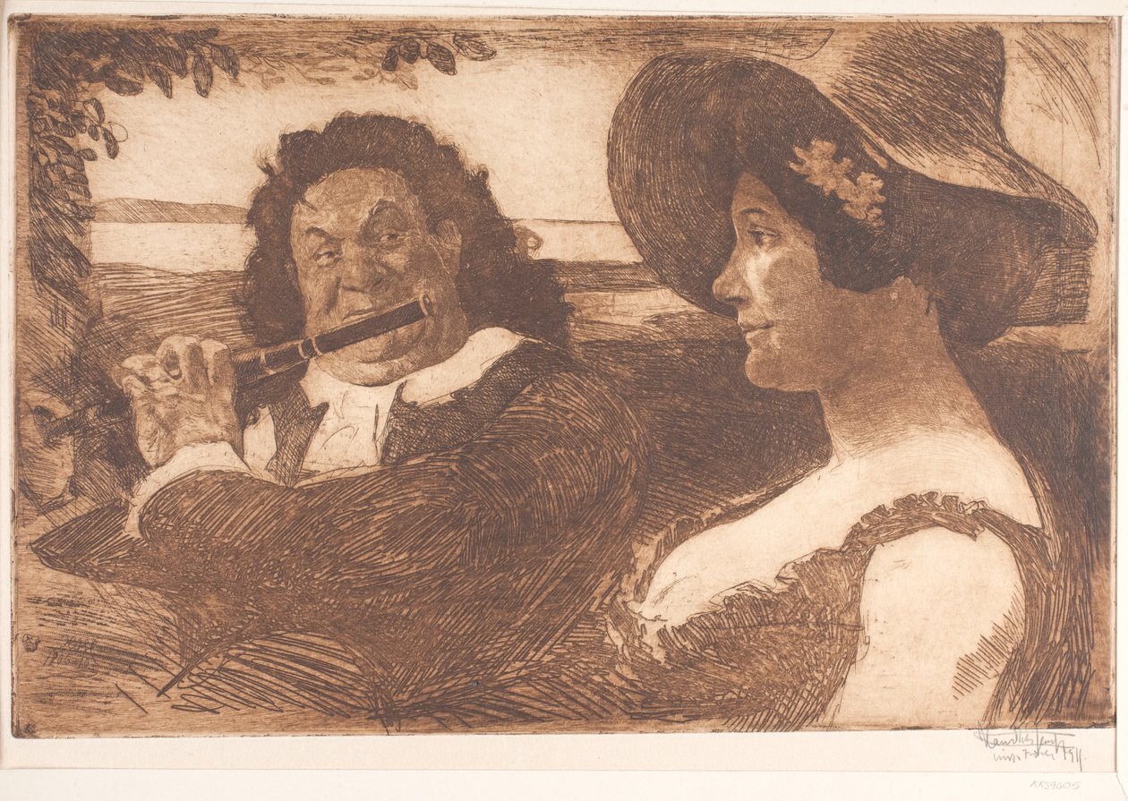 Fredensborg Idyll by Hans Nikolaj Hansen
