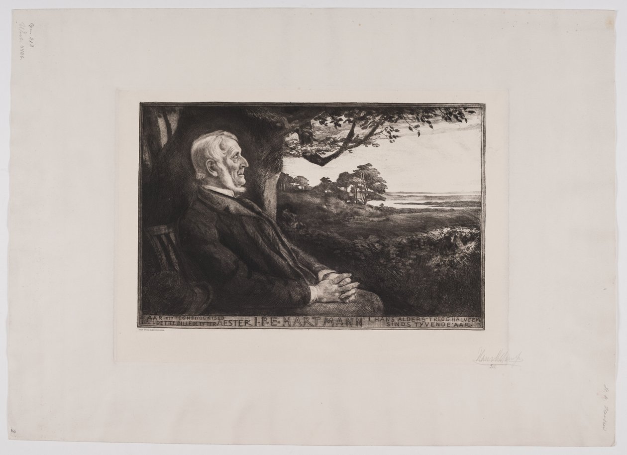 J.P.E. Hartmann by Hans Nikolaj Hansen