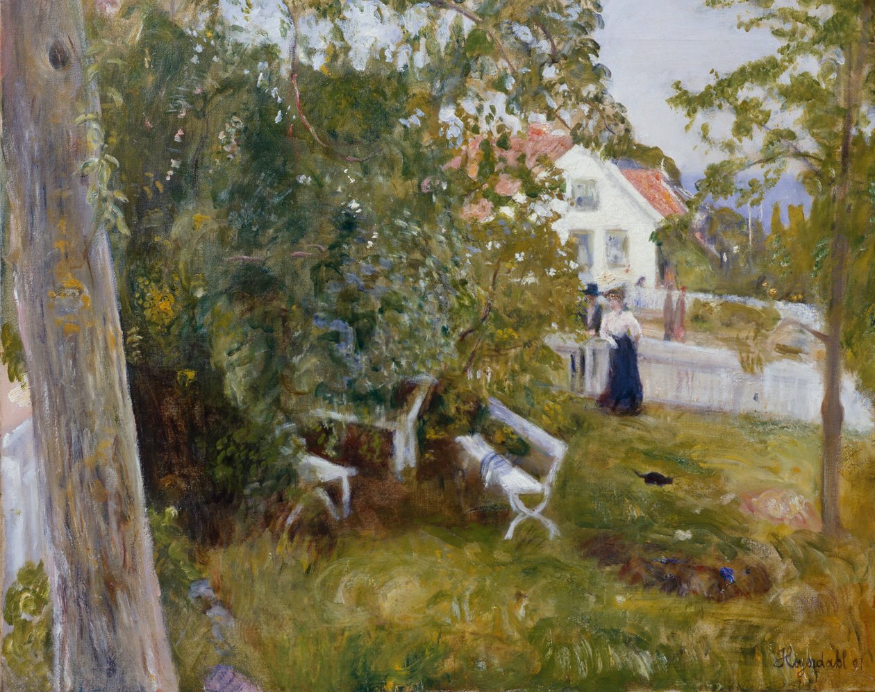 Summer Landscape by Hans Olaf Heyerdahl