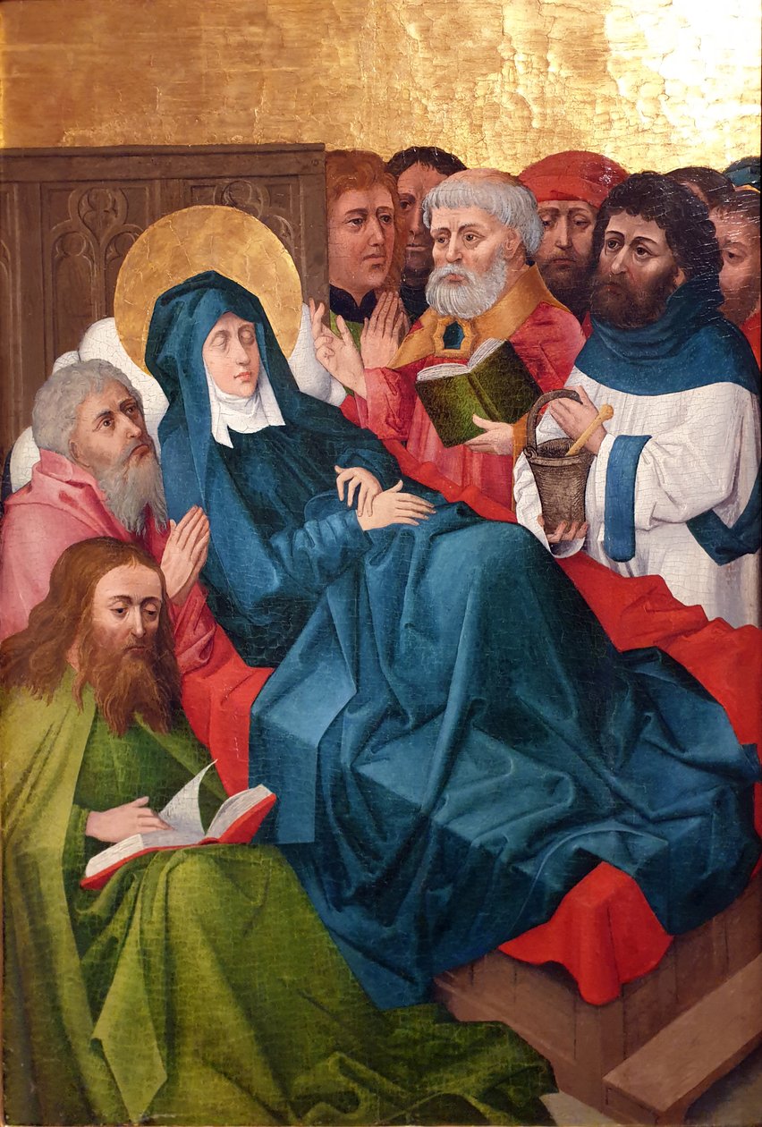 The Death of Mary by Hans Pleydenwurff